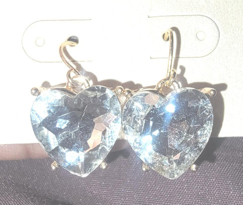THE LUXE NK GLAM RHINESTONE DANGLE EARRINGS - NKJ500