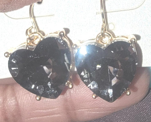 THE LUXE NK GLAM RHINESTONE DANGLE EARRINGS - NKJ500