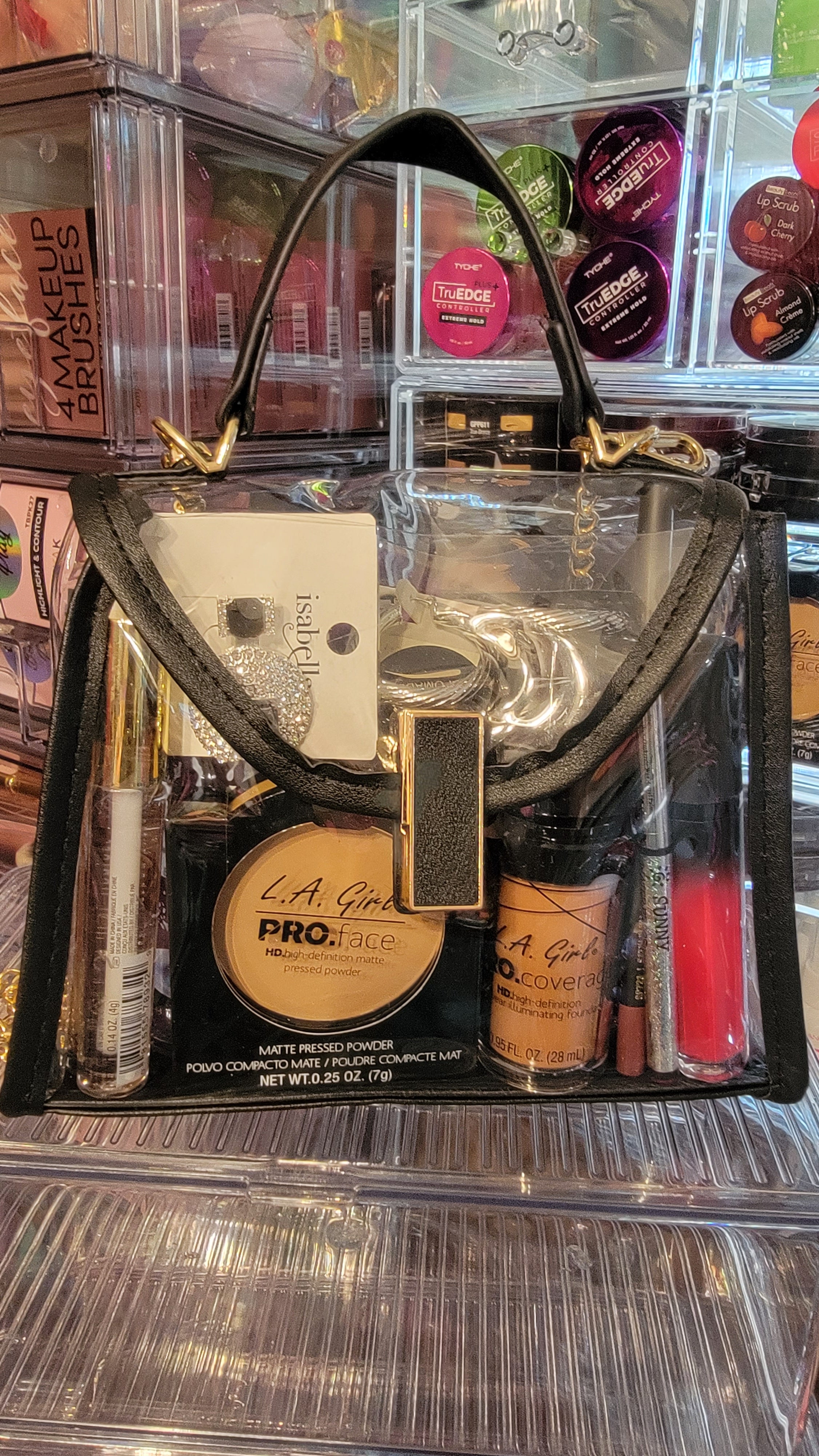 THE LUXE NK GLAM FLY GIRL BEAUTY COLLECTION -  GLAM MAKE-UP COSMETIC BAGS - GLAM100