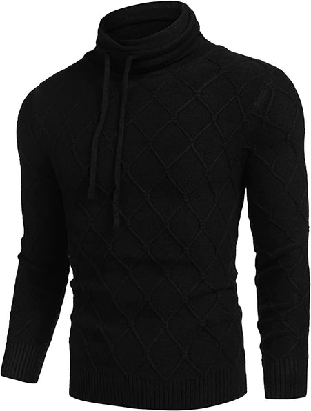 THE LUXE NK GLAM CASUAL KNITTED PULLOVER SWEATER - NKMEN104