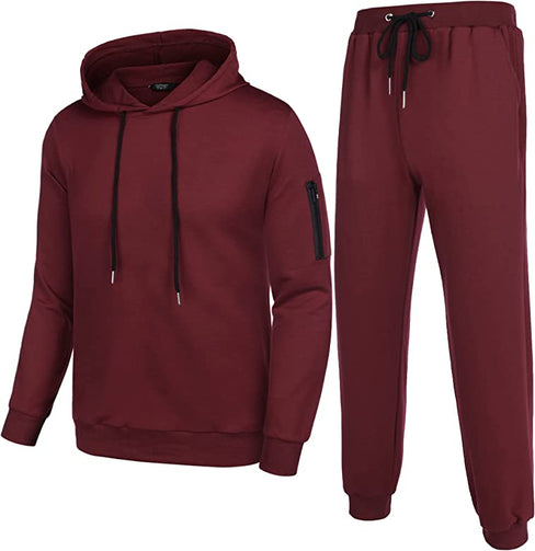 THE LUXE NK GLAM FLY GUY HOODIE TRACK SUIT - NKMEN105