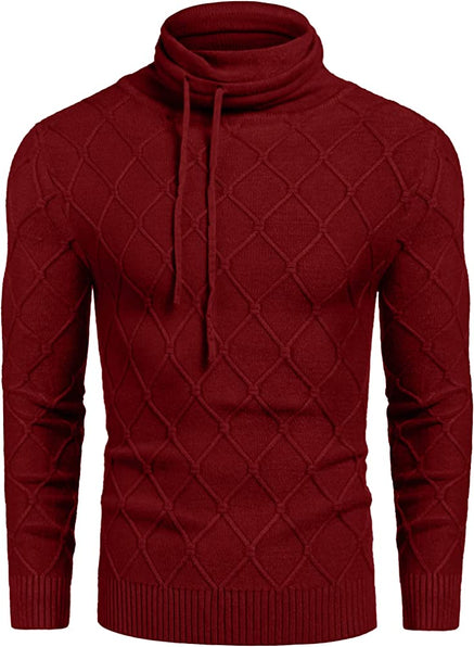 THE LUXE NK GLAM CASUAL KNITTED PULLOVER SWEATER - NKMEN104