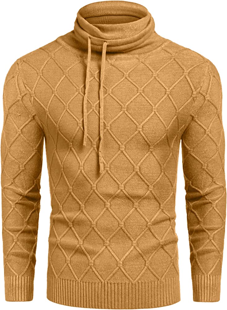 THE LUXE NK GLAM CASUAL KNITTED PULLOVER SWEATER - NKMEN104