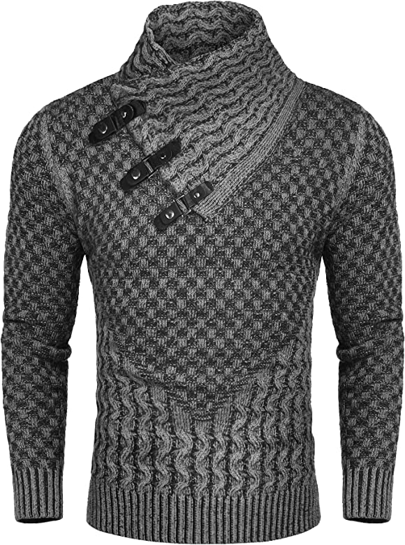 THE LUXE NK GLAM FLY GUY TURTLENECK SWEATER - NKMEN100