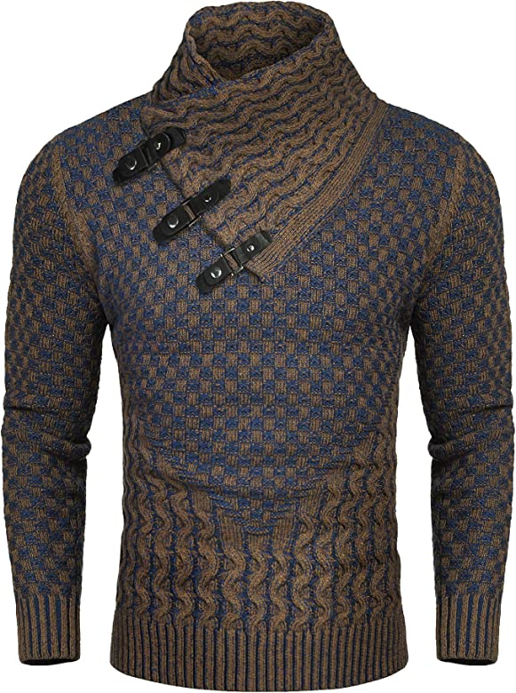 THE LUXE NK GLAM FLY GUY TURTLENECK SWEATER - NKMEN100