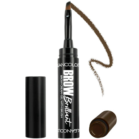 THE LUXE NK GLAM FLY GIRL BEAUTY COLLECTION - BROW BRILLIANT CREAM GEL WITH BRUSH