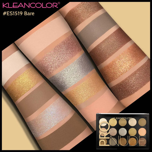THE LUXE NK GLAM FLY GIRL BEAUTY COLLECTION - PRONUDE EYE SHADOW PALETTE - ES1519 / BARE
