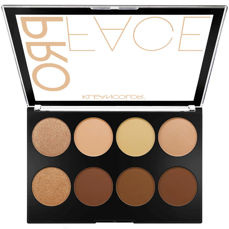 THE LUXE NK GLAM FLY GIRL BEAUTY COLLECTION - HIGHLIGHT & CONTOUR PALETTE - BH1518 - SLICK