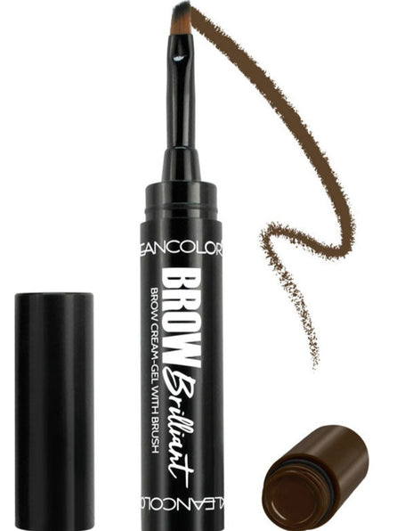THE LUXE NK GLAM GIRL BEAUTY COLLECTION -BROW BRILLIANT BROW CREAM-GEL WITH BRUSH-AEP202