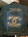 THE LUXE CLASSIC HIGH FASHION GOLD EMBLEM  Demin Jacket-NK95