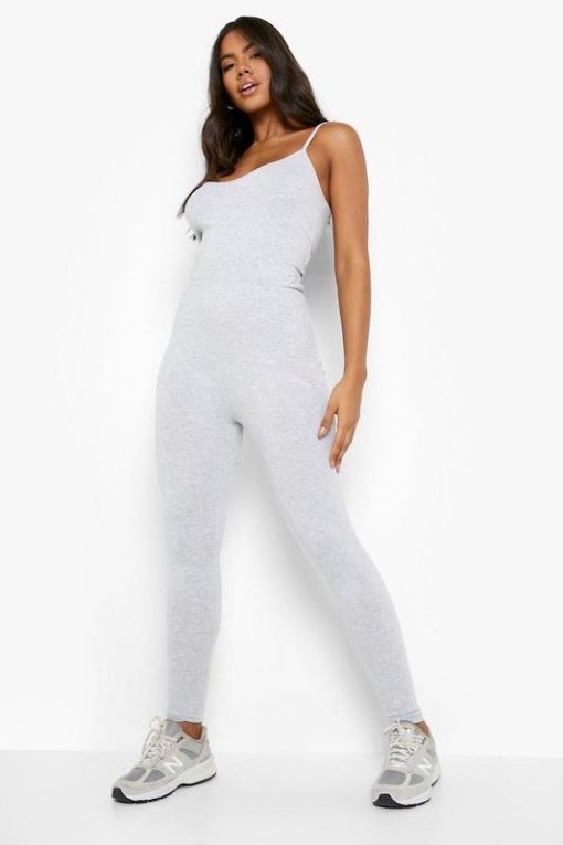 THE LUXE NK GLAM GIRL ACTIVE & LOUNGE WEAR COLLECTION - SKINNY STRAP JUMPSUIT - DJ3205