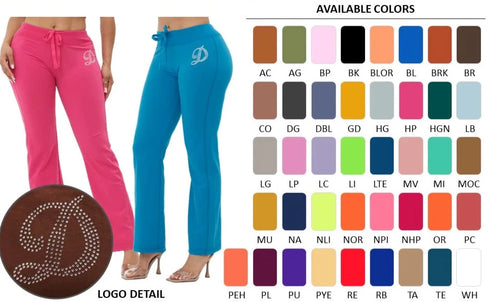 THE LUXE NK GLAM GIRL BASIC WEAR COLLECTION - NK GLAM BASIC JOGGING PANTS - DWP2201 - PLUS SIZE