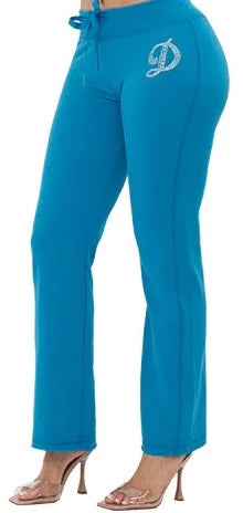 THE LUXE NK GLAM GIRL BASIC WEAR COLLECTION -  NK GLAM BASIC JOGGING PANTS - DWP2201 - REGULAR SIZE