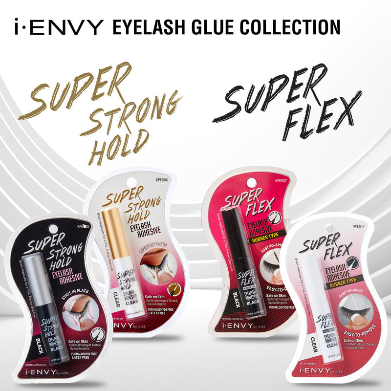 THE LUXE NK GLAM GIRL BEAUTY COLLECTION -  SUPER STRONG HOLD EYELASH GLUE-KPEG06