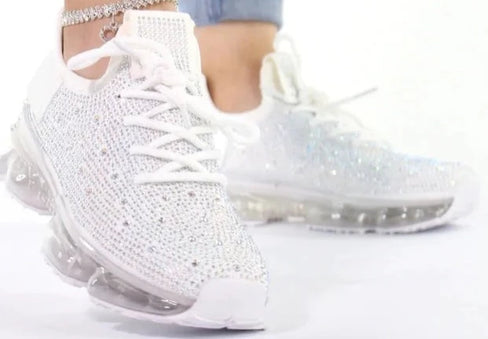 THE LUXE NK GLAM FLY GIRL BLING SNEAKERS - BSFLOW22B