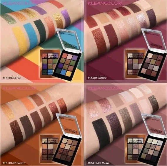 THE LUXE NK GLAM FLY GIRL BEAUTY COLLECTION - GIVE EM SHADE EYE SHADOW PALETTE - ES110