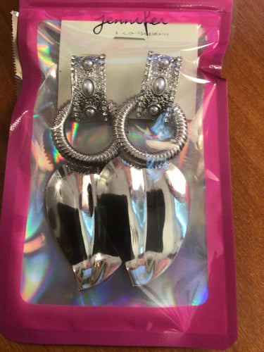 THE LUXE NK GLAM GIRL LUXURY JEWELRY COLLECTION- RHINESTONE EARRINGS - TE3634