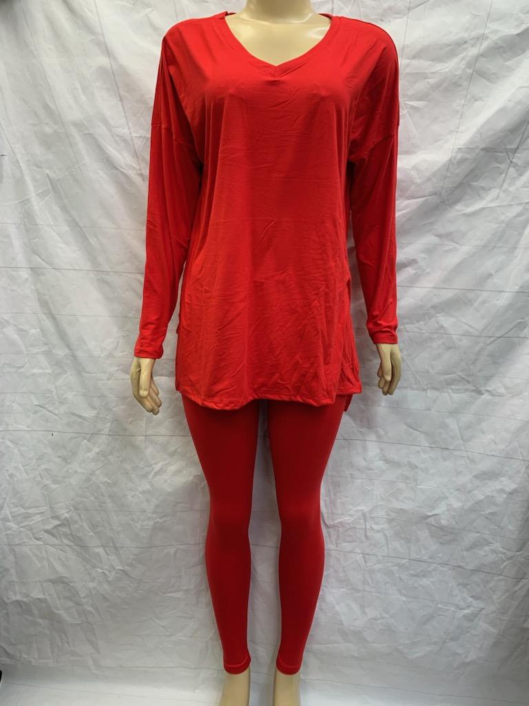 THE LUXE NK GLAM GIRL CUTE & COMFY COLLECTION - SUPER SOFT & STRETCHY LONG SLEEVE SET -MTMP9114