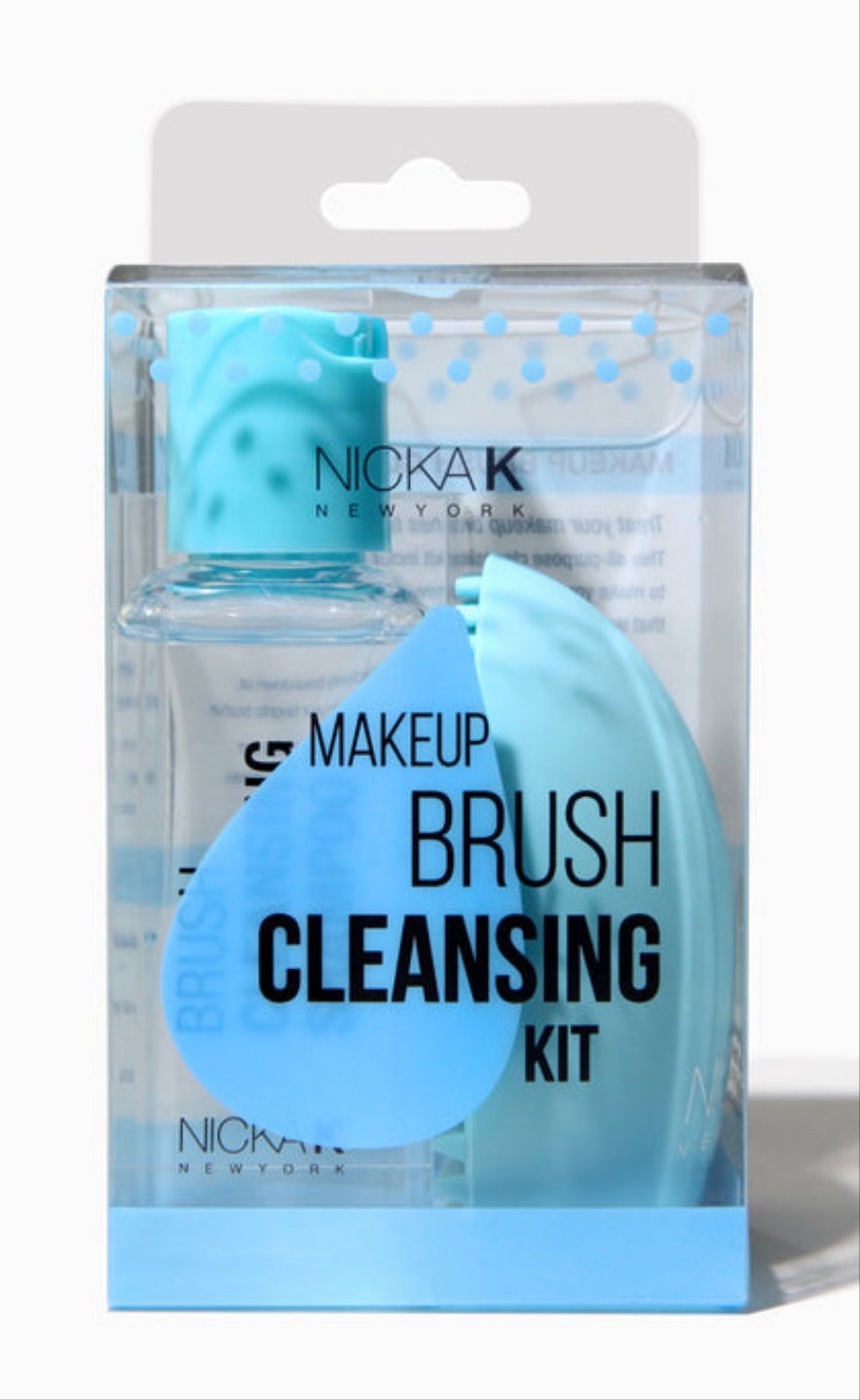 THE LUXE NK GLAM GIRL BEAUTY COLLECTION - MAKEUP BRUSH CLEANSING KIT -