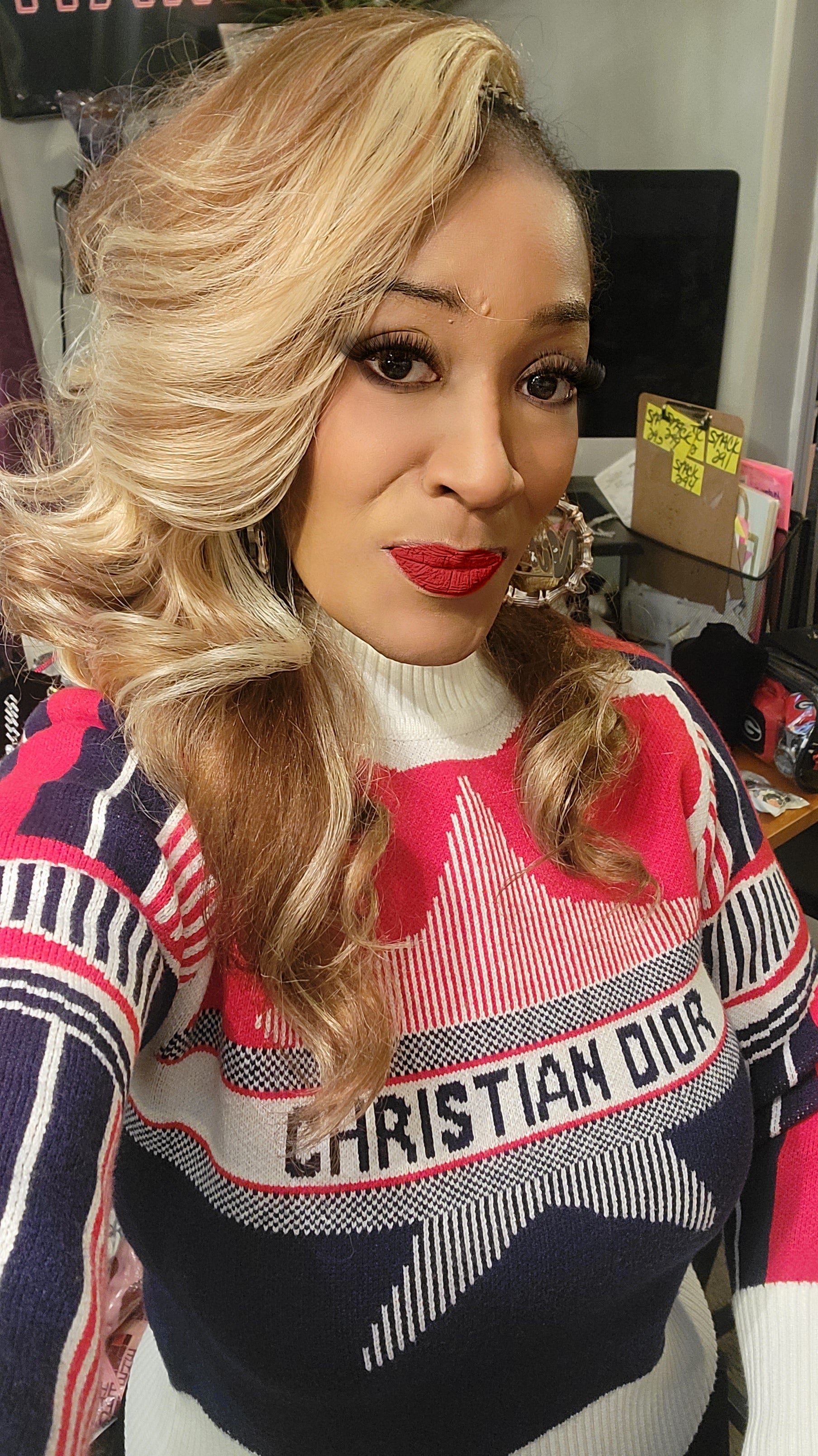 THE LUXE NK GLAM FASHION SWEATER - NK1050