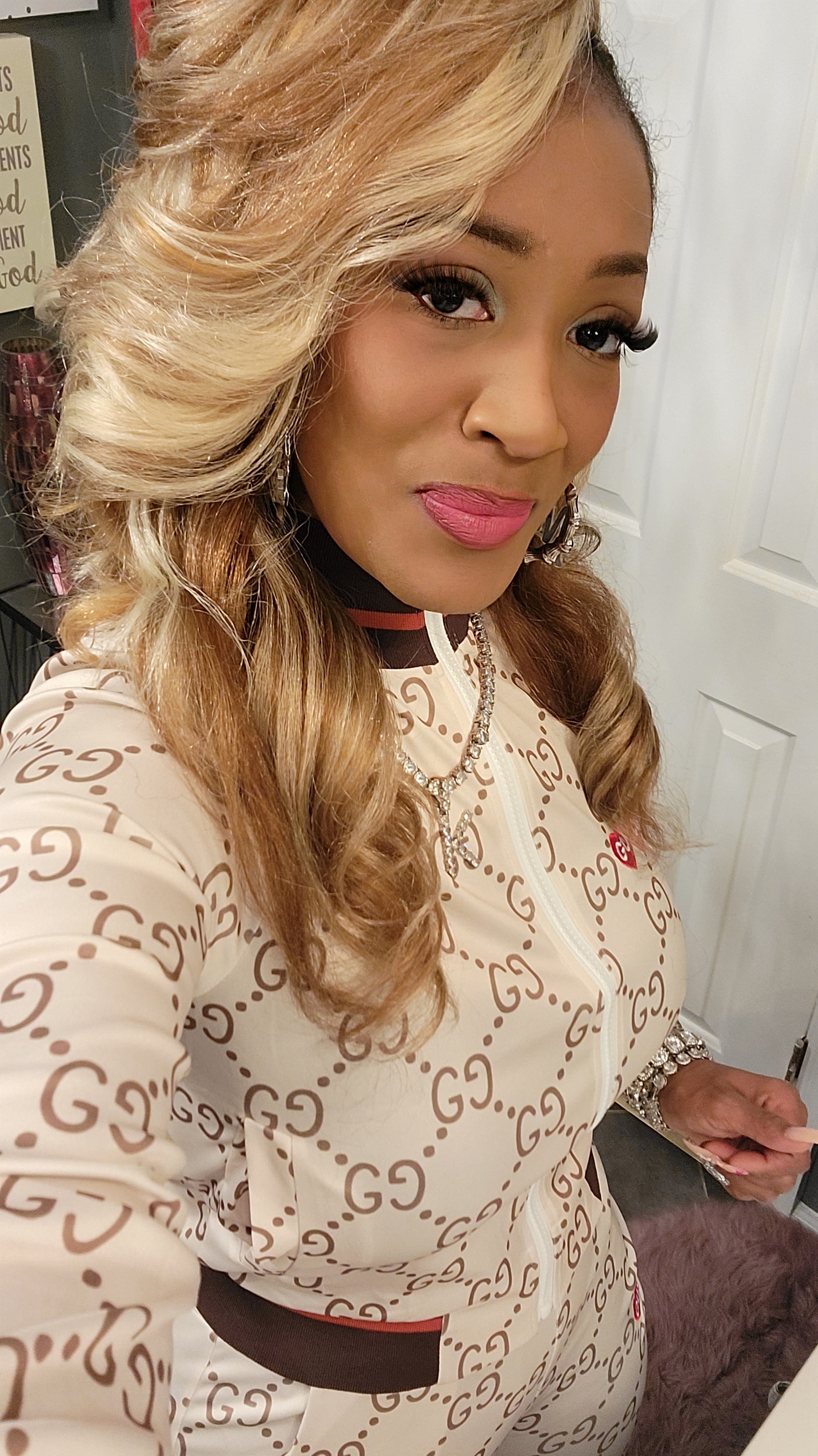 THE LUXE NK GLAM HIGH FASHION TRACKSUIT - NKGG100