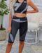 THE LUXE NK GLAM GIRL ACTIVE & LOUNGE WEAR COLLECTION - SEAMLESS RACERBACK ACTIVE WEAR SHORT SET - YPS3501