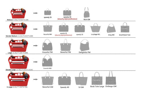 THE LUXE CLASSIC NK GLAM PURSE ORGANIZER - ORGANIZEME
