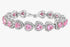 THE LUXE NK GLAM GIRL LUXURY JEWELRY COLLECTION - THE RHINESTONE HEART TENNIS NECKLACE