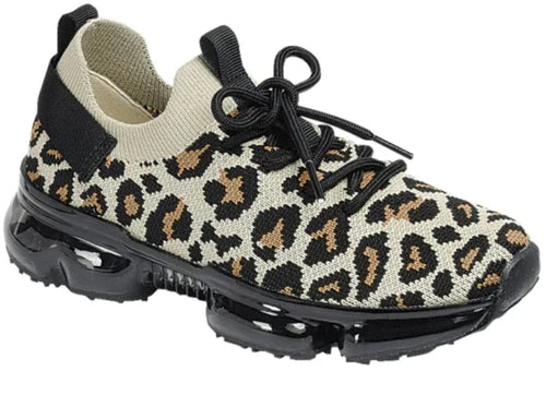 THE LUXE NK GLAM FLY GIRL SNEAKER COLLECTION - NEW PRINT SNEAKERS - LEOPARD19