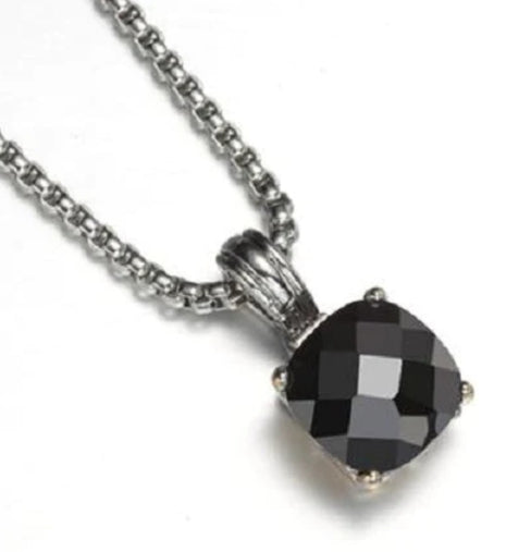 THE LUXE NK GLAM GIRL LUXURY JEWELRY COLLECTION - MEDIUM RHINESTONE PENDANT NECKLACE  - NK3032