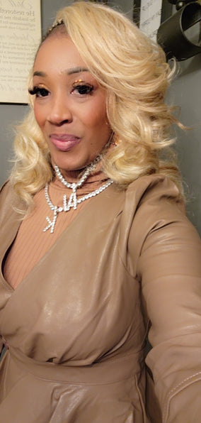 THE LUXE NK GLAM FLY GIRL LEATHER TAUPE PEPLUM JACKET - NKLPJ100