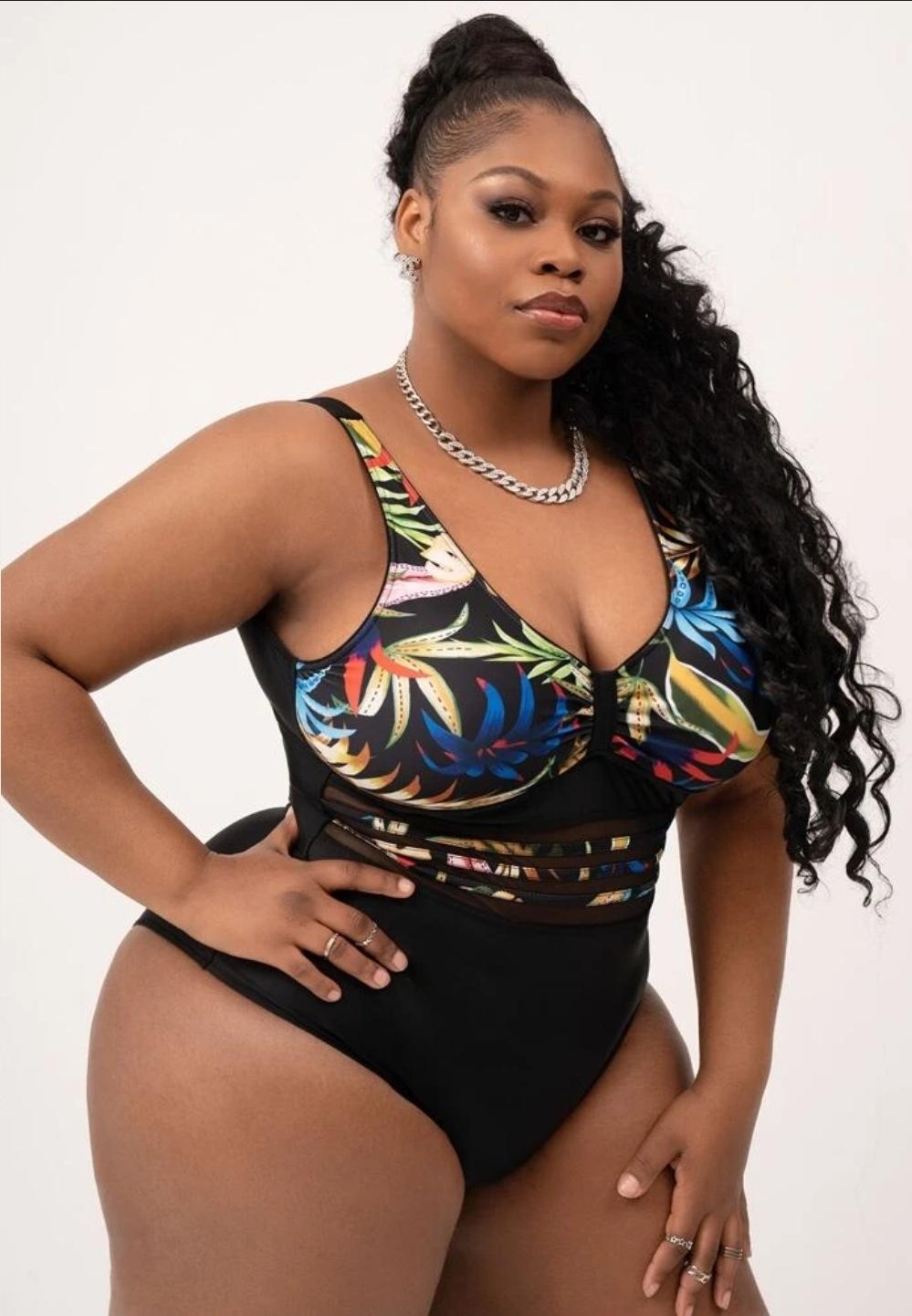 THE LUXE CLASSIC NK GLAM SWIMSUIT- NKSW1