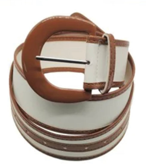 THE LUXE NK GLAM GIRL ACCESSORY & BELT COLLECTION - PU LEATHER COLOR COATING BELT - MA0295