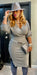 THE LUXE NK GLAM MAXI SWEATER DRESS - NK132