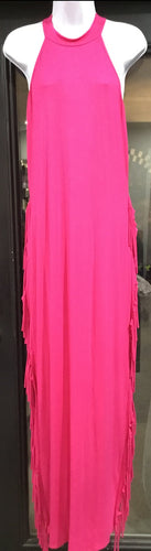 THE LUXE CLASSIC NK MAXI FRINGE DRESS-NKA4023