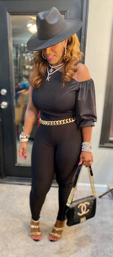THE LUXE NK GLAM SCUBA JEGGINGS- NK7