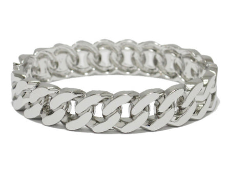 THE LUXE NK GLAM GIRL LUXURY JEWELRY COLLECTION - SIMPLE BUT ELEGANT METAL CUFF /BANGLE /BRACELETS - BG5336