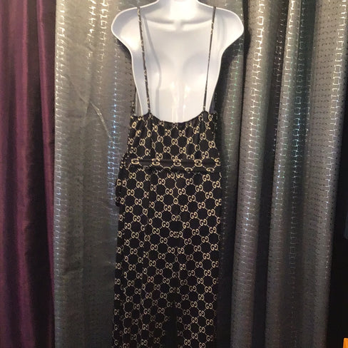 THE LUXE NK GLAM HIGH FASHION JUMPSUIT - NKA4012