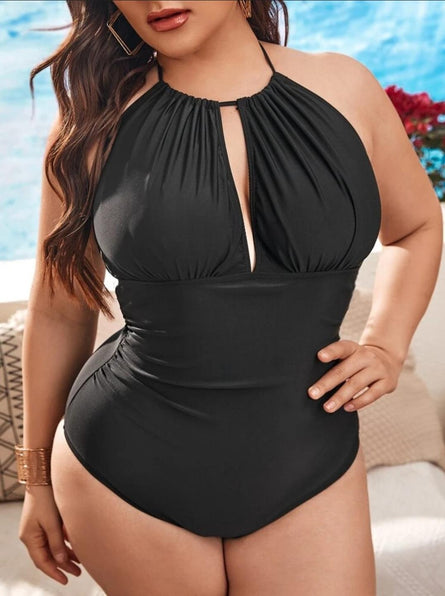 THE LUXE CLASSIC NK BLACK SWIMSUIT- NKSW9