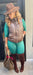 THE LUXE NK GLAM FAUX LEATHER PUFF VEST - NK155