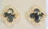 THE LUXE NK GLAM GIRL LUXURY JEWELRY COLLECTION- BELT COLLECTION- CLOVER STUD EARRINGS/BRACELETS/NECKLACES