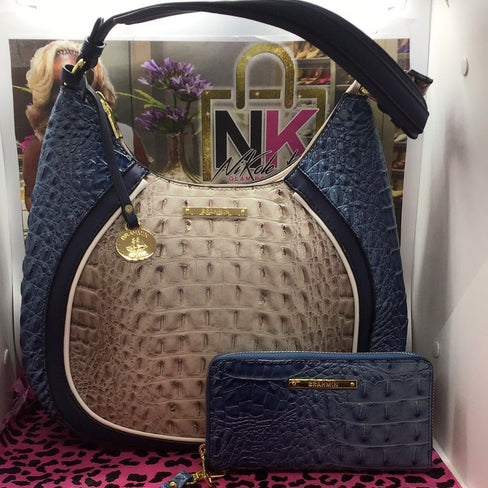 THE LUXE NK GLAM BRAHMIN HOBO - BR60