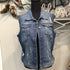 THE LUXE NK BARBIE LIGHT BLUE JEAN SLEEVELESS JACKET-NK74