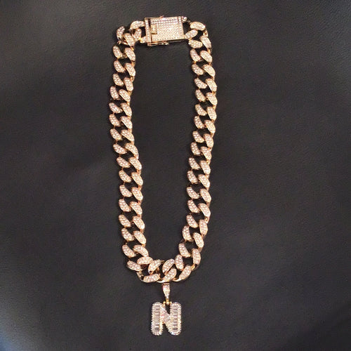 THE LUXE NK GLAM CUSTOM NAME CHARM ICE ONLY NO BEADS INCLUDED - ICE500