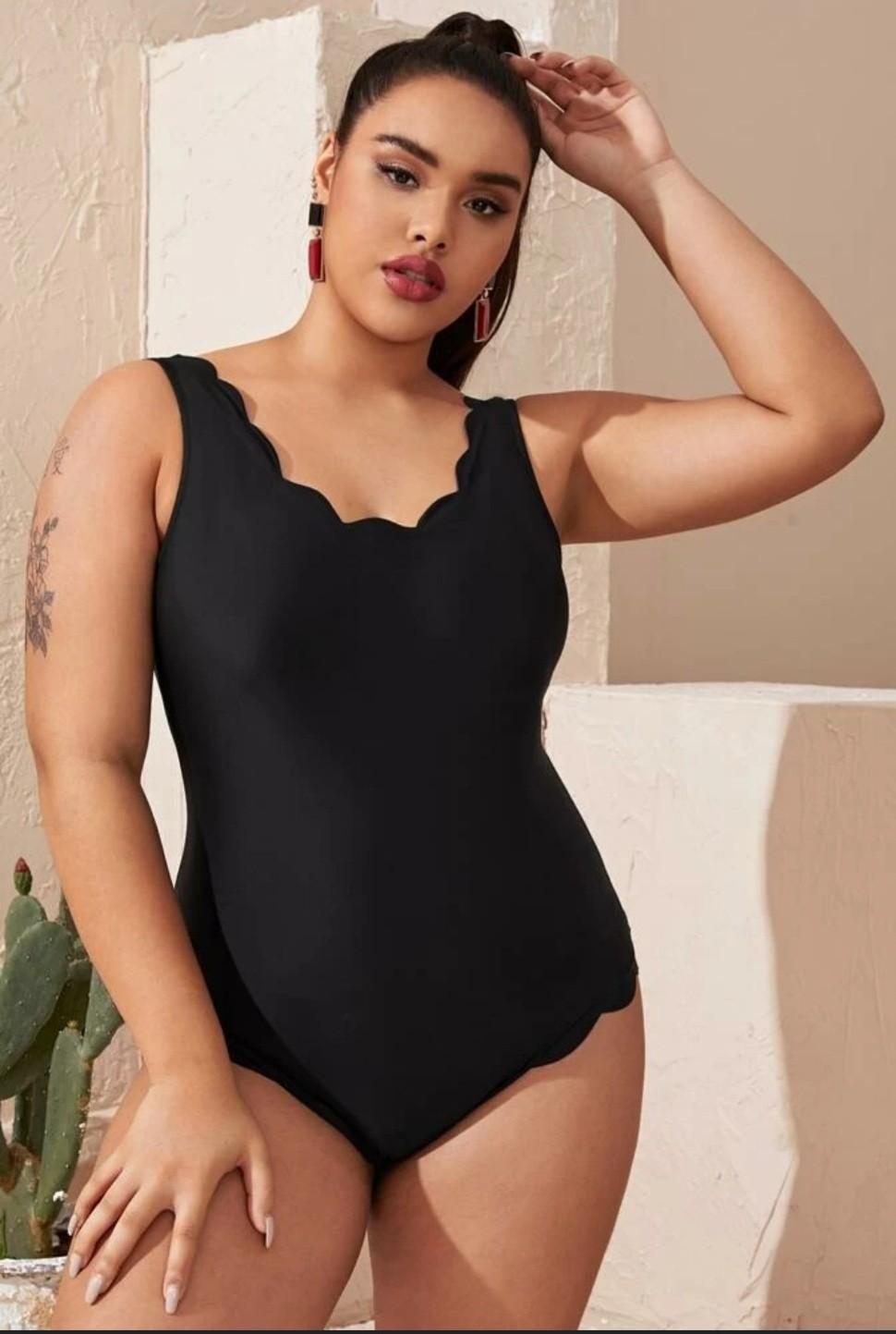 THE LUXE CLASSIC NK RUFFLE SWIMSUIT- NKSW11