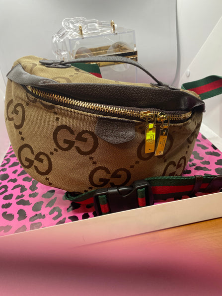 THE LUXE NK GLAM HIGH  FASHION BUMBAG -