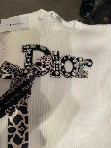 THE LUXE NK GLAM CHRISTIAN DIOR SWEATER - NKCD11
