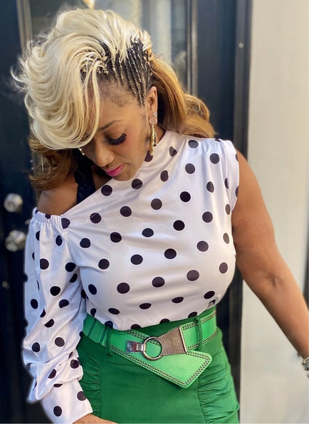 THE LUXE CLASSIC OFF THE SHOULDER TOP-NK83