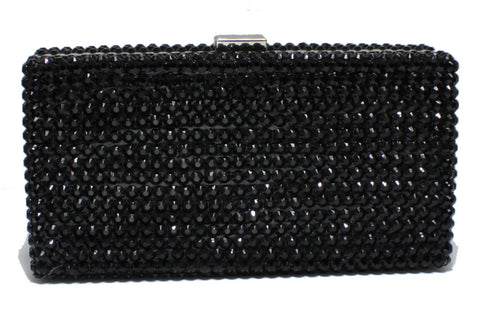 THE LUXE NK GLAM GIRL BELTS & ACCESSORY COLLECTION - GLAMOUR GIRL RHINESTONE EVENING CLUTCH -MMA12167