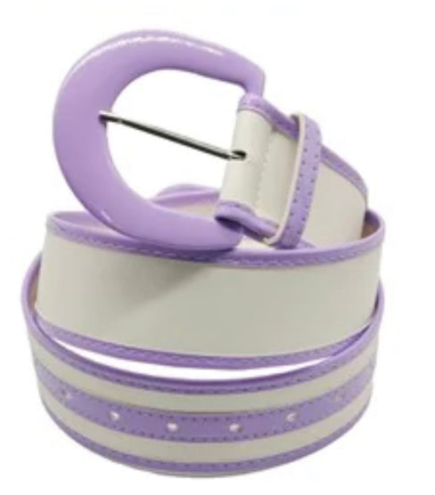 THE LUXE NK GLAM GIRL ACCESSORY & BELT COLLECTION - PU LEATHER COLOR COATING BELT - MA0295